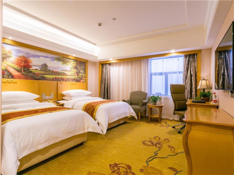 Vienna International Hotel Shanghai Pudong New International Exbition Central Buitenkant foto